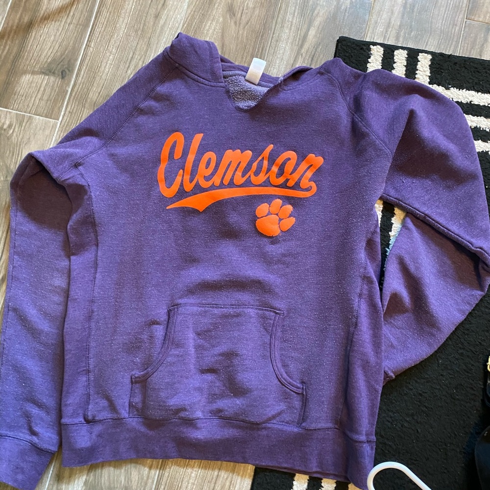 vintage clemson hoodie
